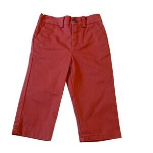 Boy's Ralph Lauren Cruise Red Dress Pull On Pants, 9m